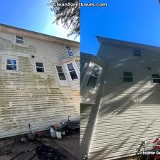 Safe Low Pressure House Washing and Mold Removal in Saint Louis, Missouri.